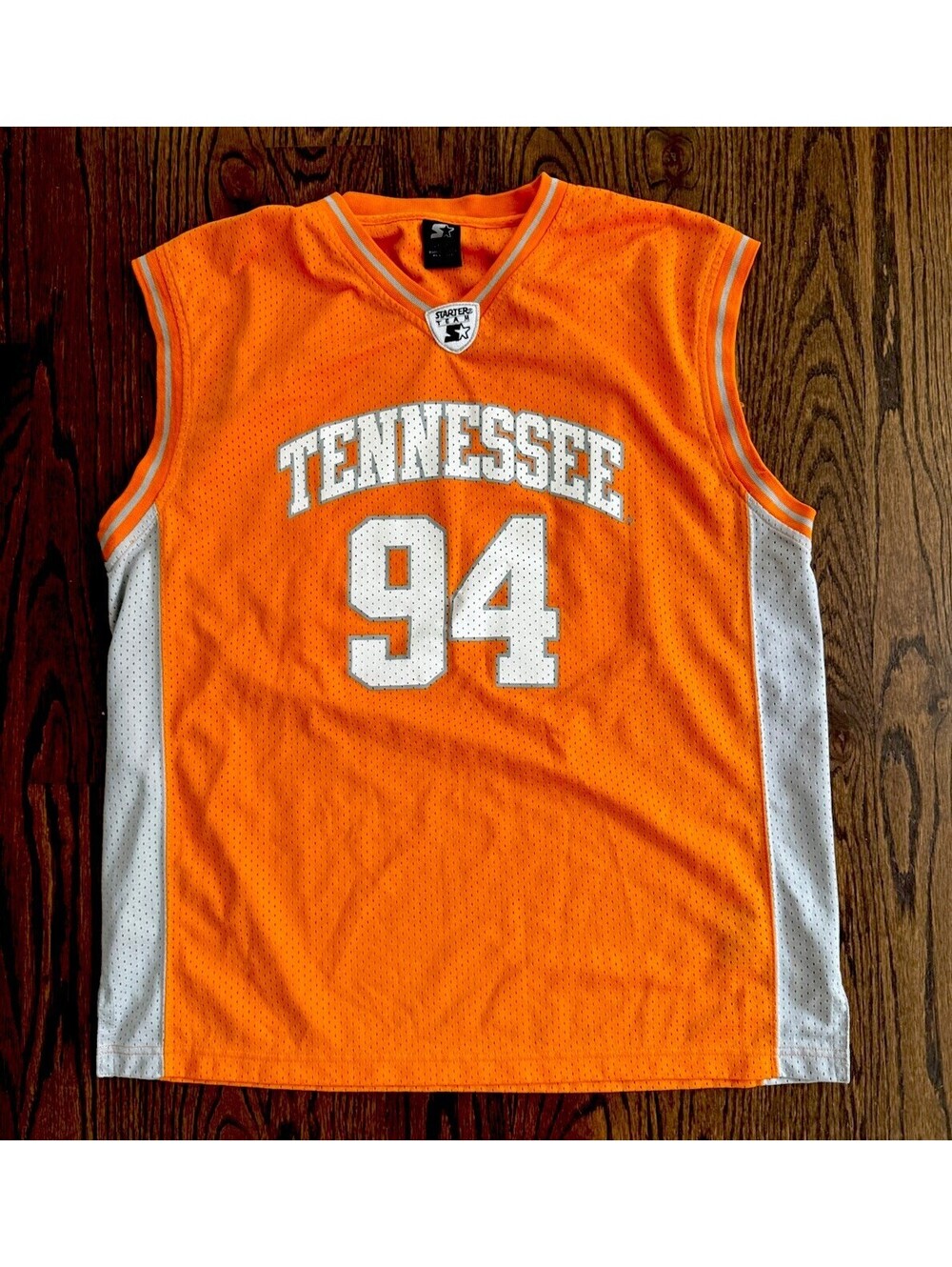 Vintage Starter Tennessee Volunteers Basketball Jersey Mens XL #94 Orange NCAA